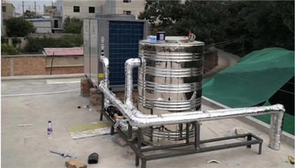 甘肃天水麦积区一酒店采用纽恩泰空气源热泵热水,热水效果获用户的认可